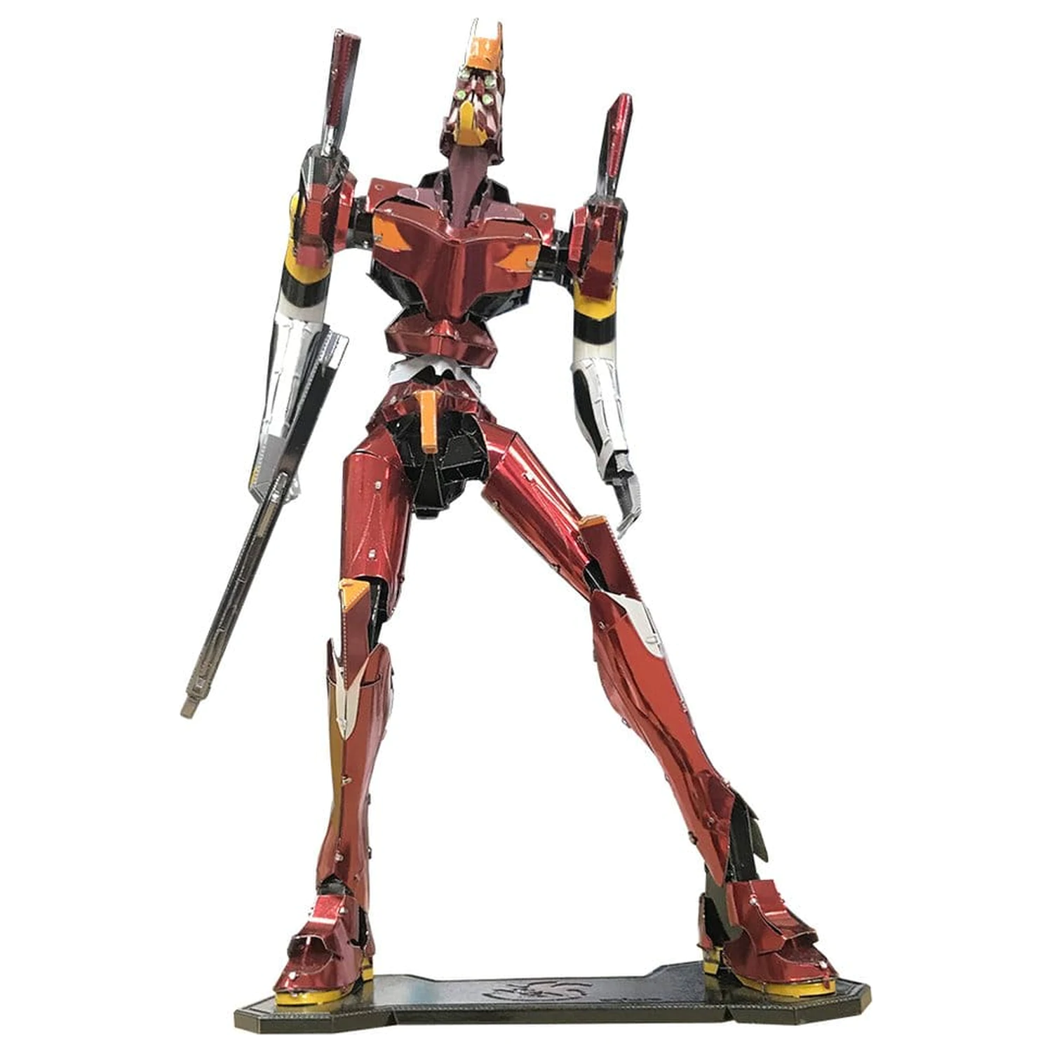 Evangelion Kovová Nano Plastová Modelová Jednotka 02 17 cm fotografii produktu
