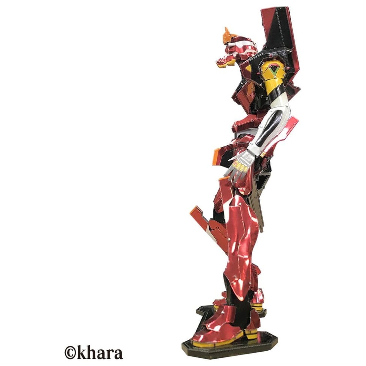 Evangelion Kovová Nano Plastová Modelová Jednotka 02 17 cm fotografii produktu
