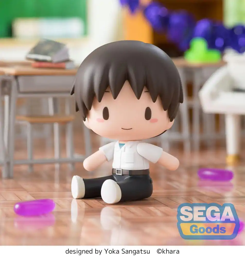 Evangelion: New Theatrical Edition Fuwa Petit Chibi figurka Shinji 8 cm fotografii produktu