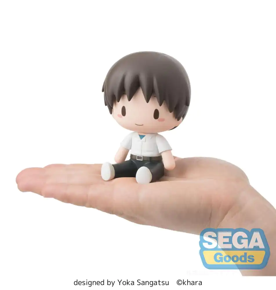 Evangelion: New Theatrical Edition Fuwa Petit Chibi figurka Shinji 8 cm fotografii produktu
