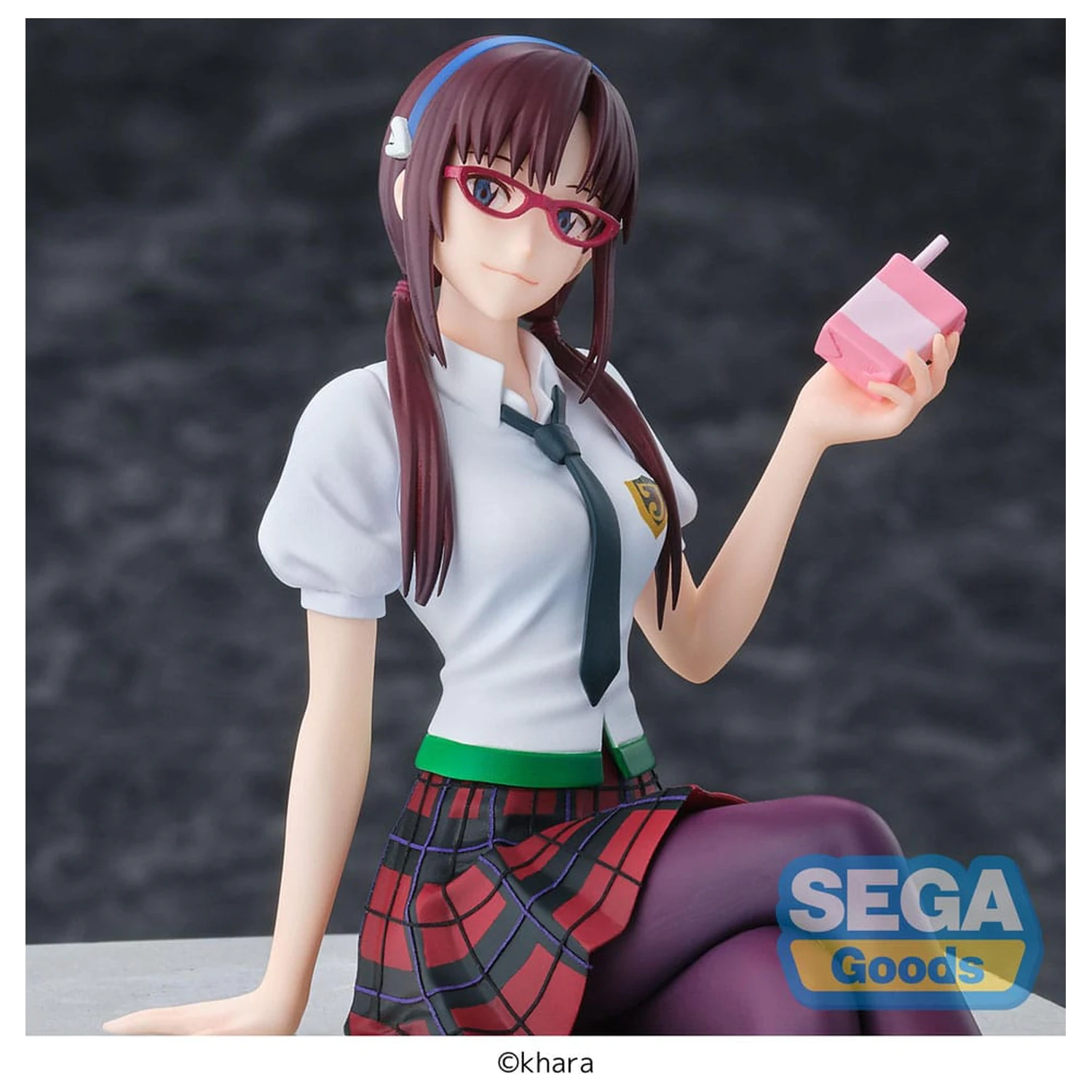Evangelion: New Theatrical Edition PM Perching PVC soška Mari Makinami Illustrious 14 cm fotografii produktu