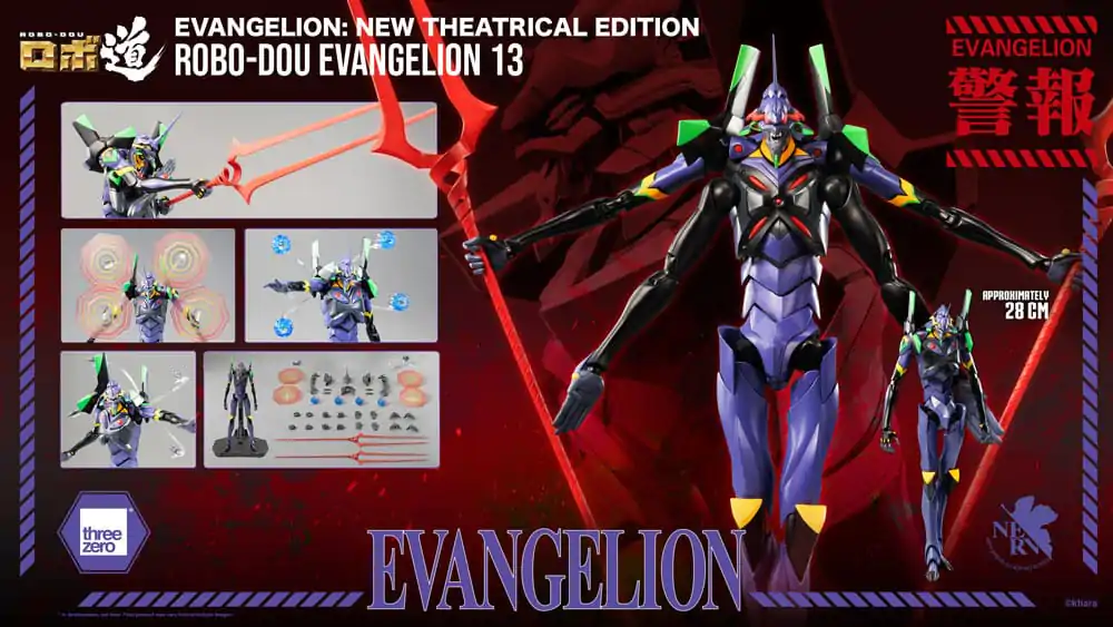 Evangelion: New Theatrical Edition Robo-Dou akční figurka Evangelion 13 28 cm fotografii produktu