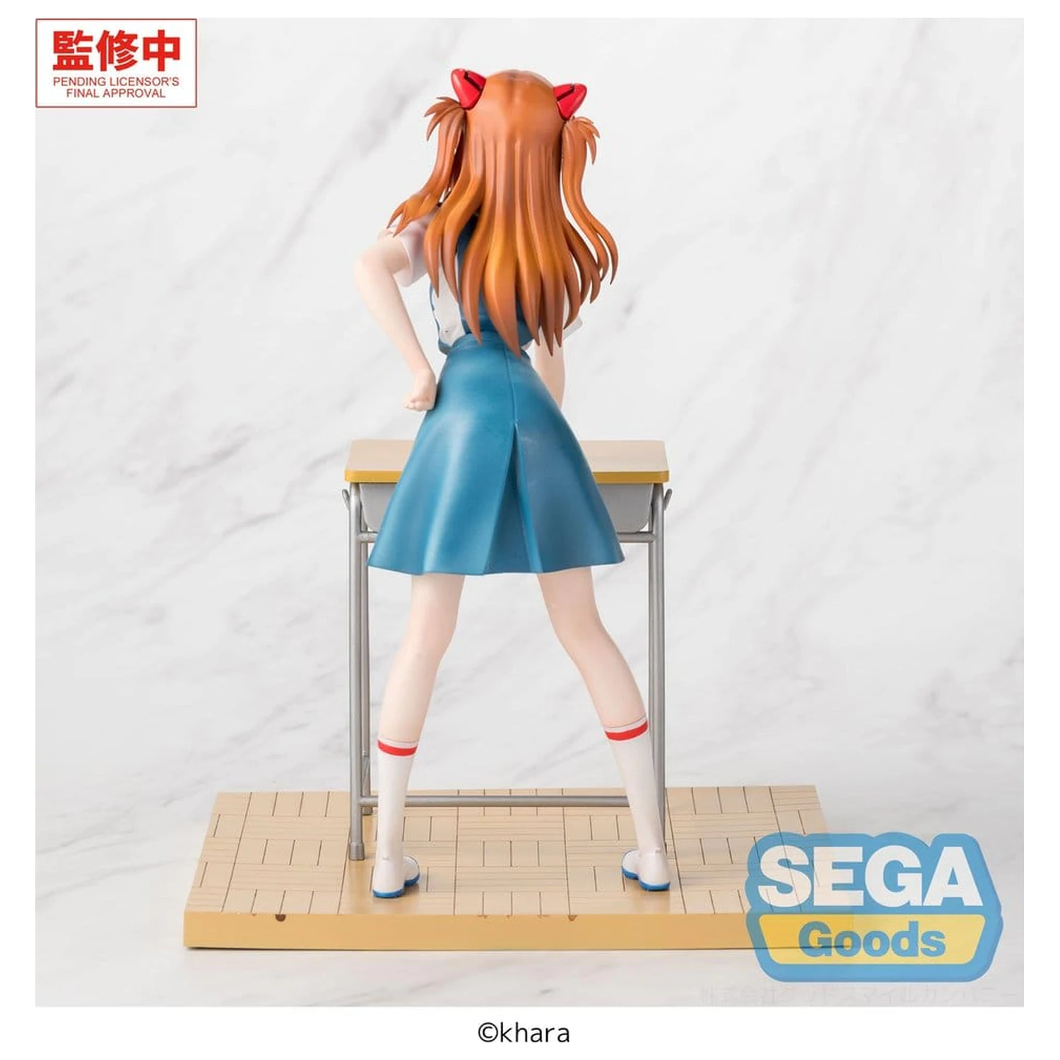 Evangelion: New Theatrical Edition XStellar PVC figurka Asuka Shikinami Langley Uniform Ver. 19 cm fotografii produktu