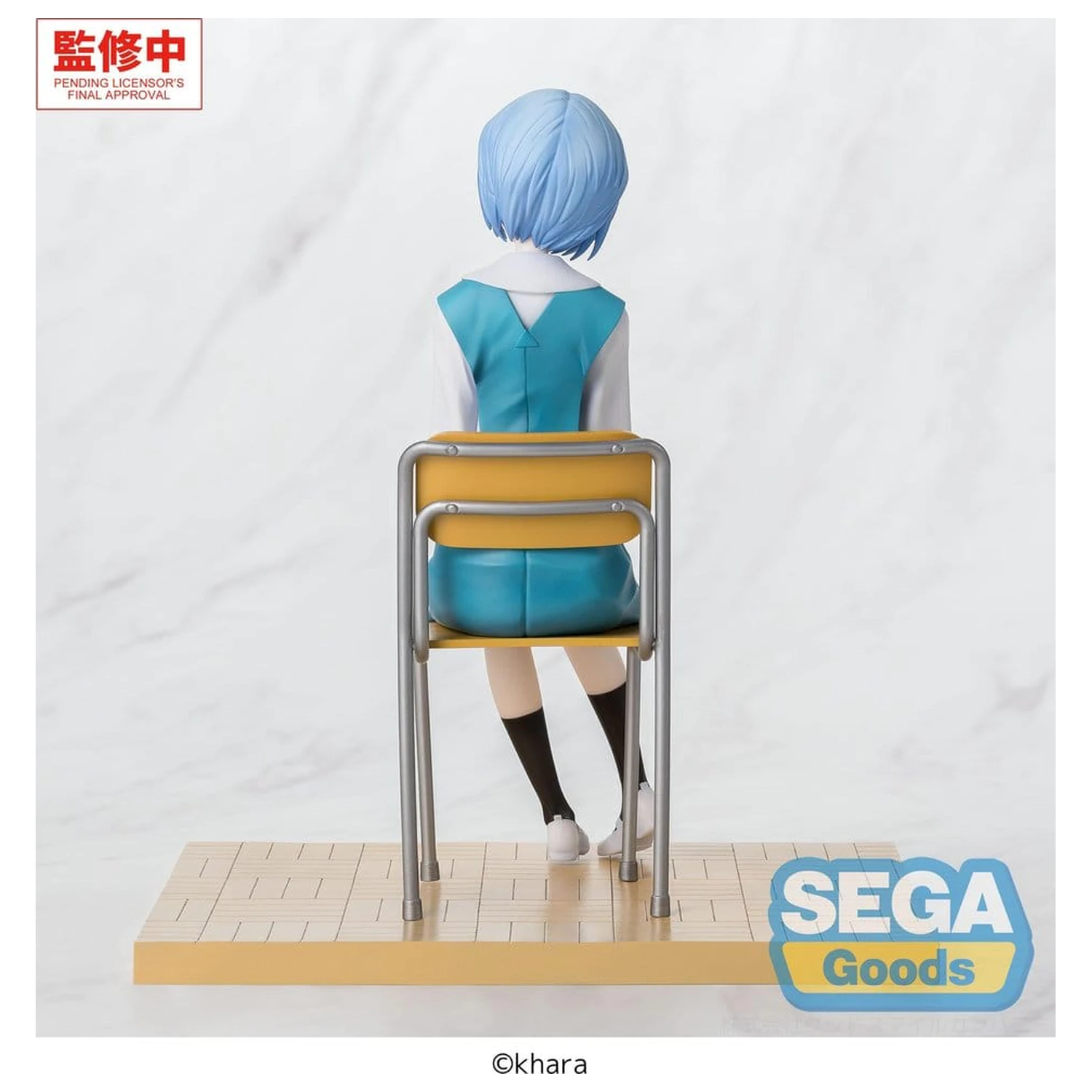 Evangelion: New Theatrical Edition XStellar PVC figurka Rei Ayanami Uniform Ver. 16 cm fotografii produktu
