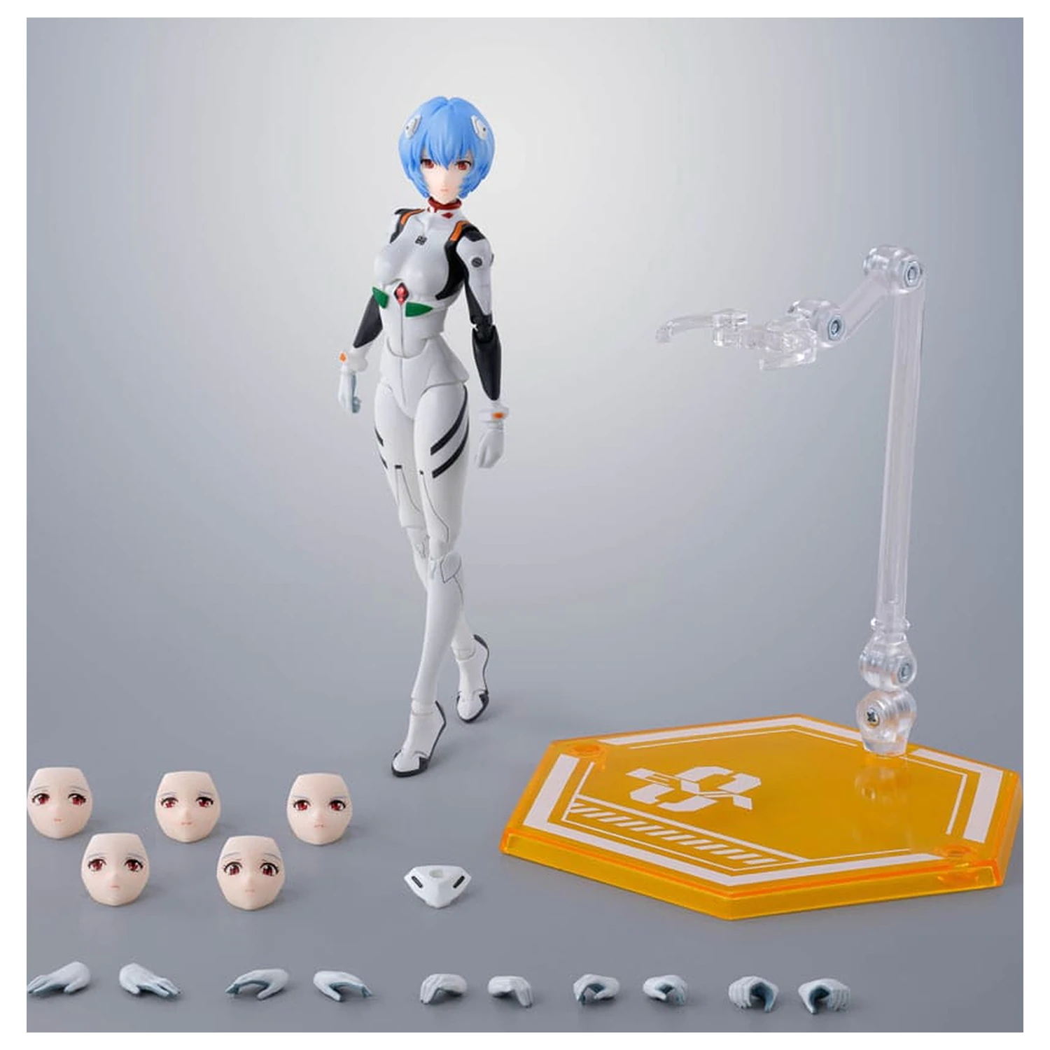 Evangelion S.H.Figuarts akční figurka Rei Ayanami 14 cm fotografii produktu