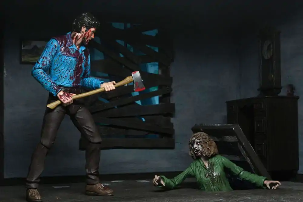 Evil Dead Ultimate Akční figurka 2-Pack Bloody Ash & Cheryl Williams 18 cm fotografii produktu