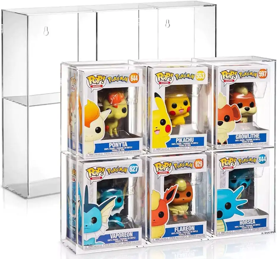 Evoretro Akrylová Vitrína pro 6 Funko Pops figurek fotografii produktu