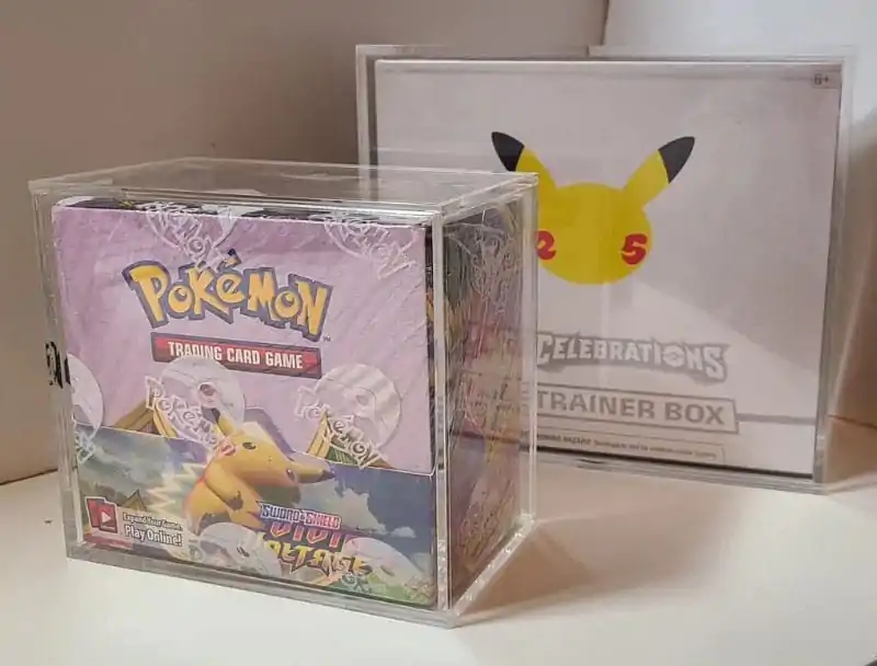 Evoretro Akrylová vitrína pro Booster Boxy / Elite Trainer Boxy Ver. 1 s posuvným víkem fotografii produktu