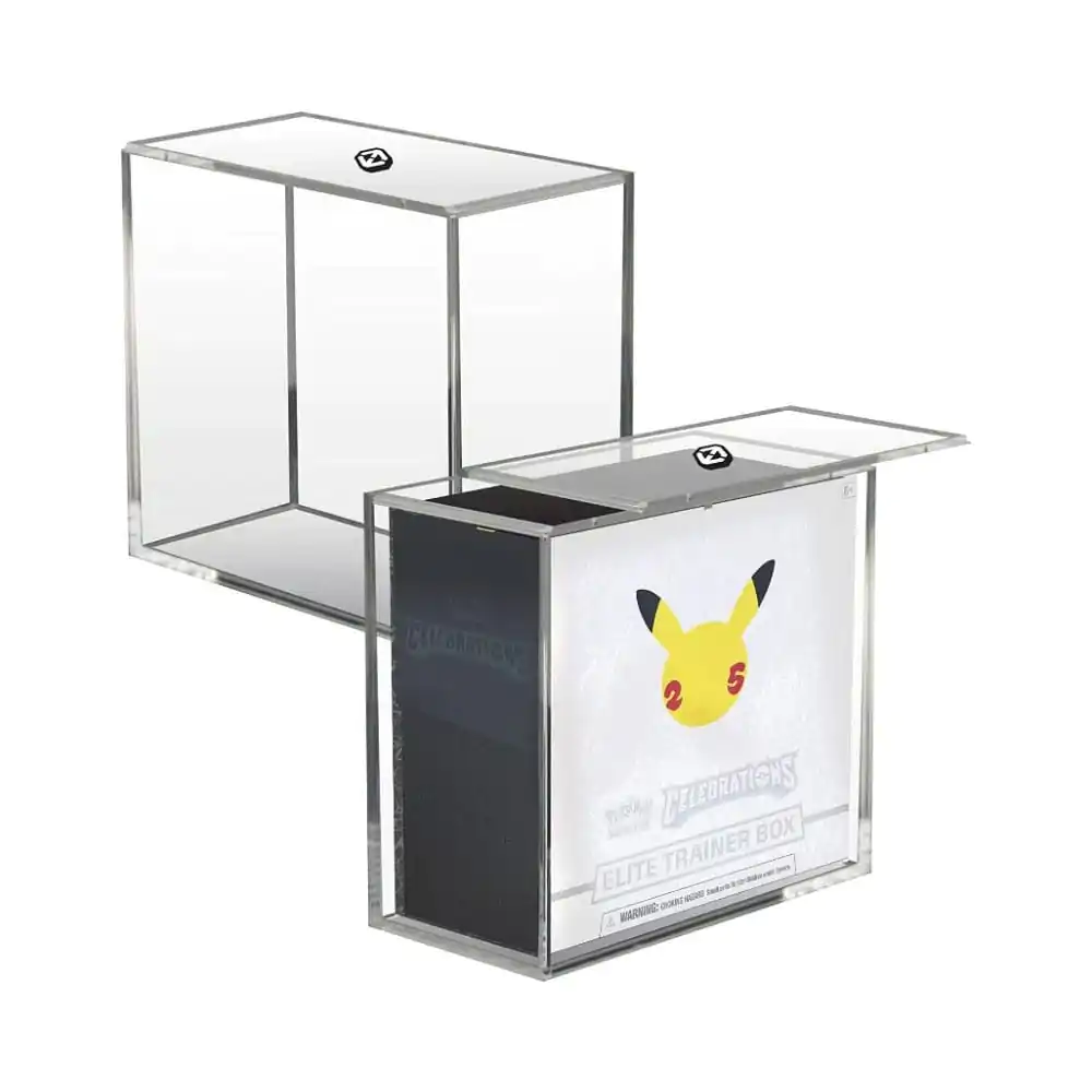 Evoretro Akrylová vitrína pro Booster boxy / Elite Trainer Boxy Ver. 2 s posuvným víkem fotografii produktu