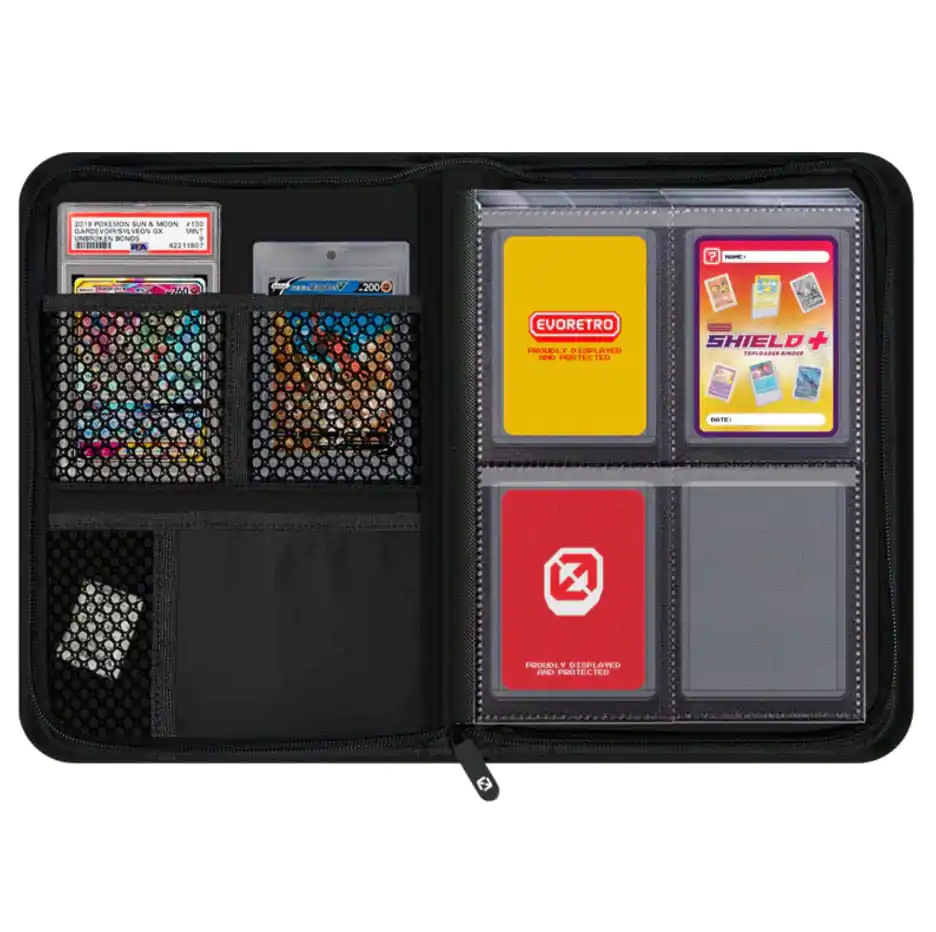 Evoretro Shield+ Topload Karty Binder Compact 96 Karet Černý fotografii produktu