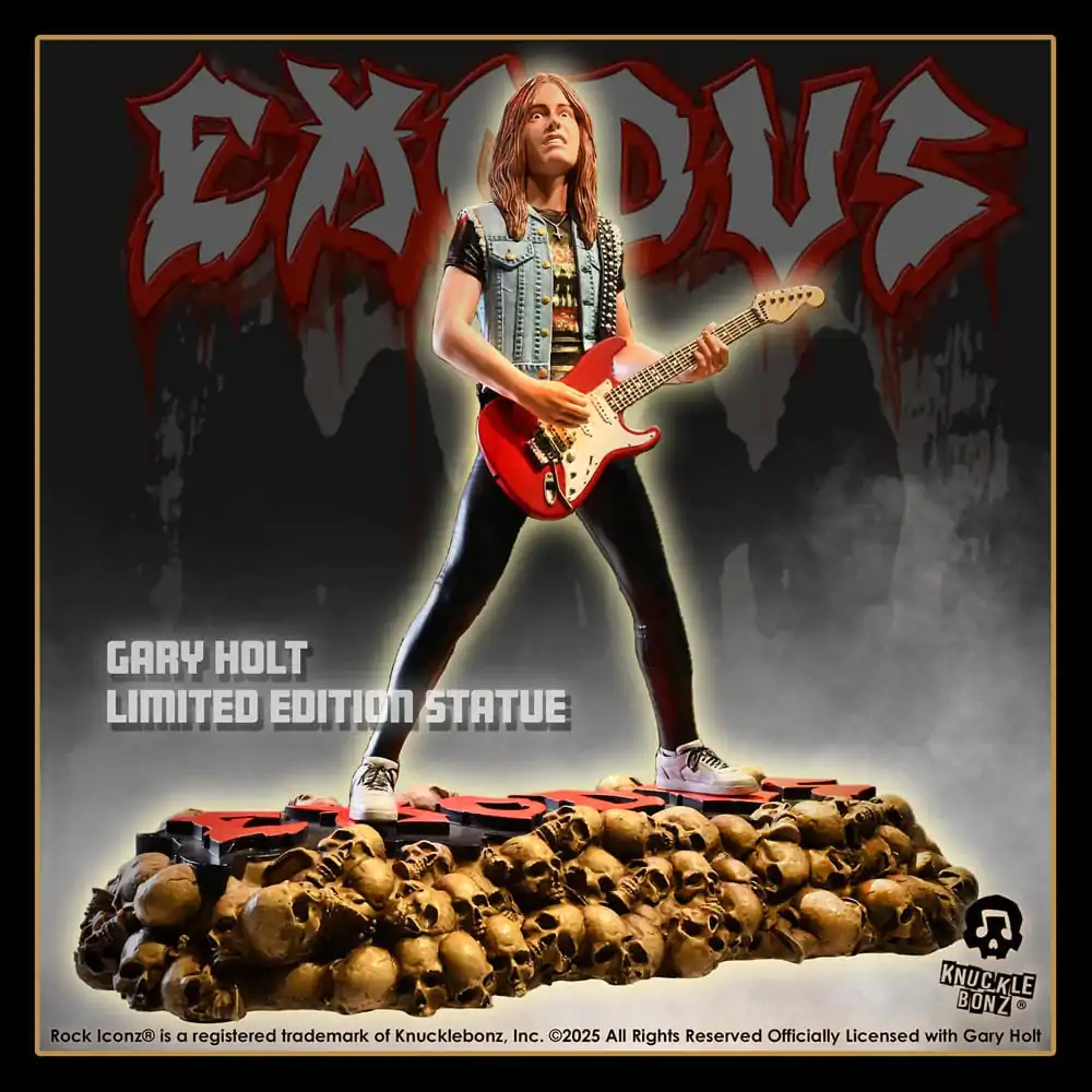 Exodus Rock Iconz Socha 1/9 Gary Holt 22 cm fotografii produktu