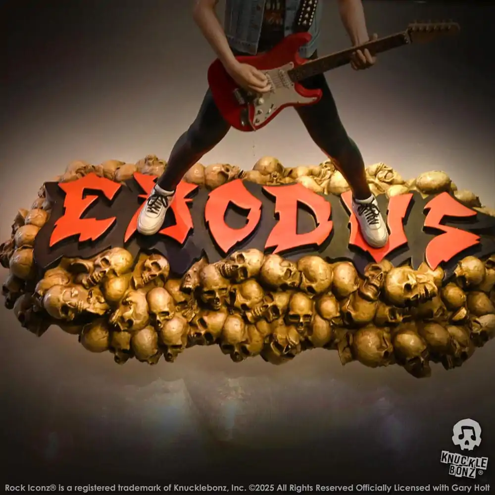 Exodus Rock Iconz Socha 1/9 Gary Holt 22 cm fotografii produktu