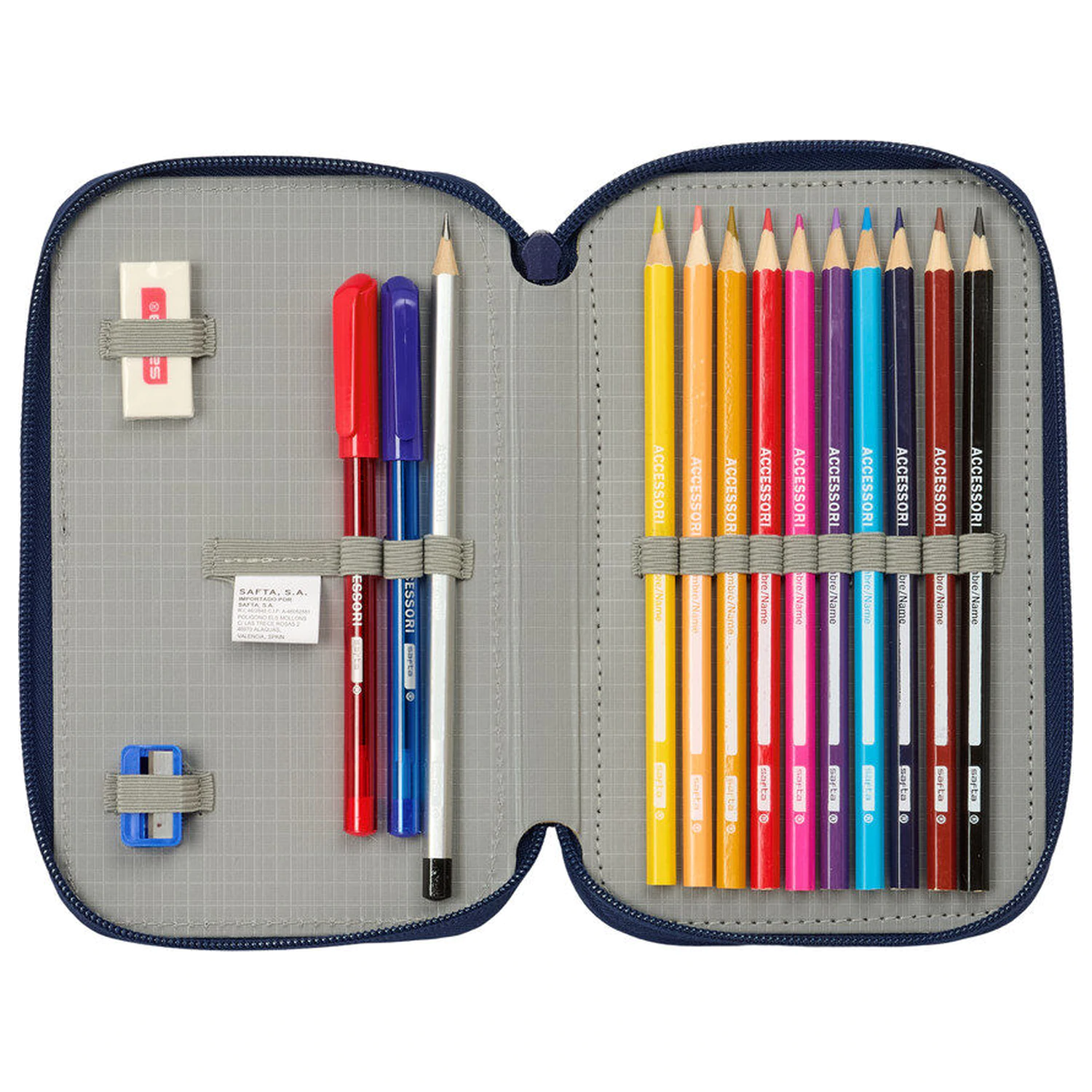 F.C. Barcelona 26/27 dvojitý penál 29 ks fotografii produktu