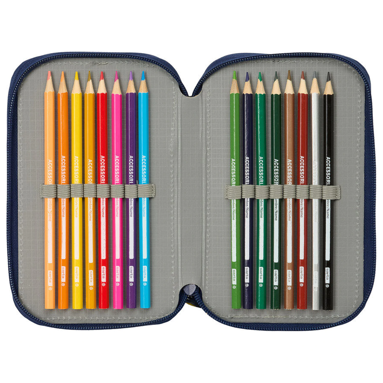 F.C. Barcelona 26/27 trojitý penál 37 kusů fotografii produktu