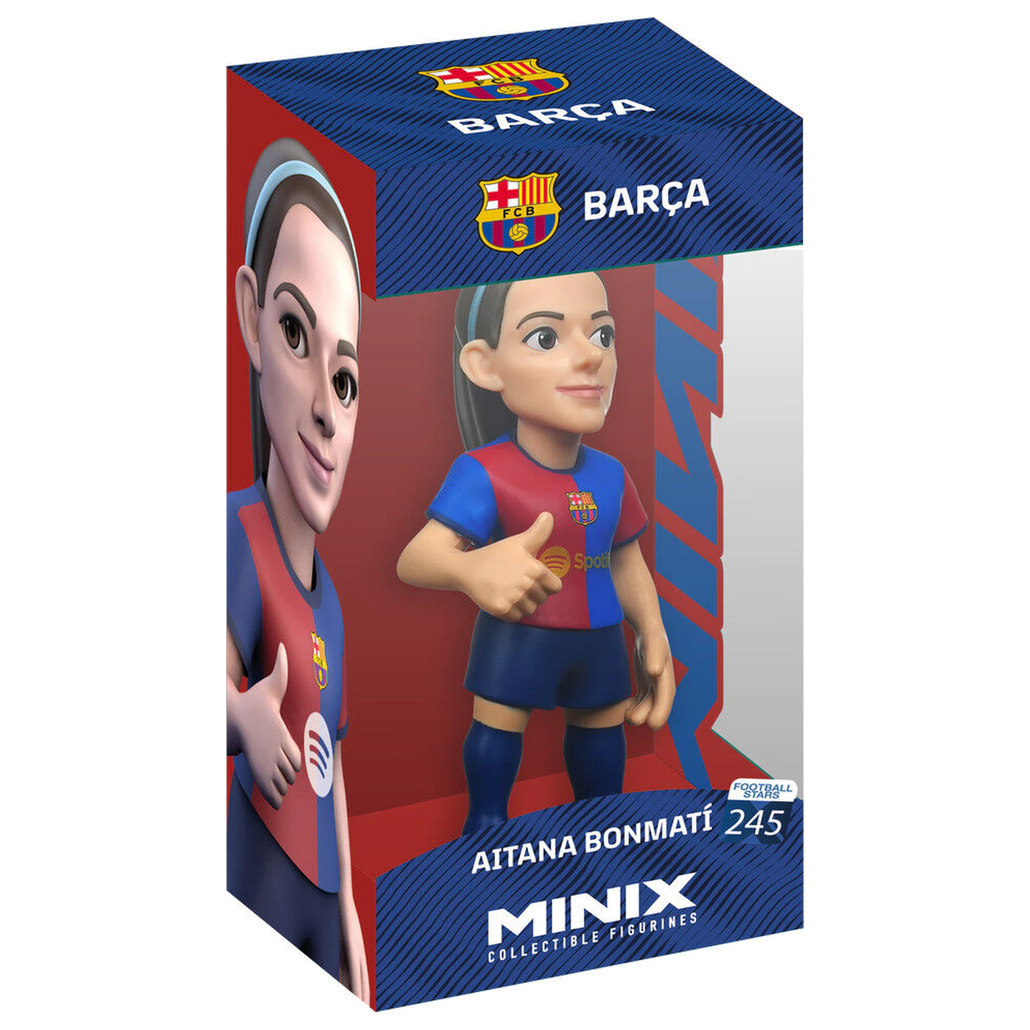 F.C. Barcelona Aitana Bonmati figurka minix 12cm fotografii produktu