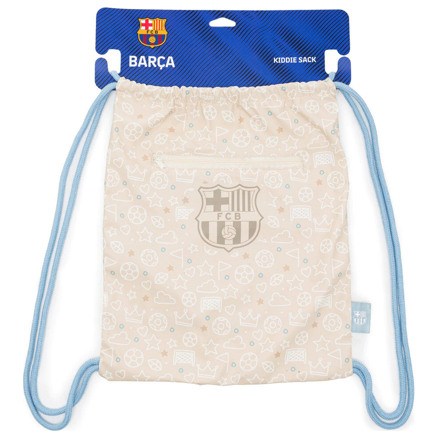 F.C. Barcelona dětská taška na cvičení 34cm fotografii produktu