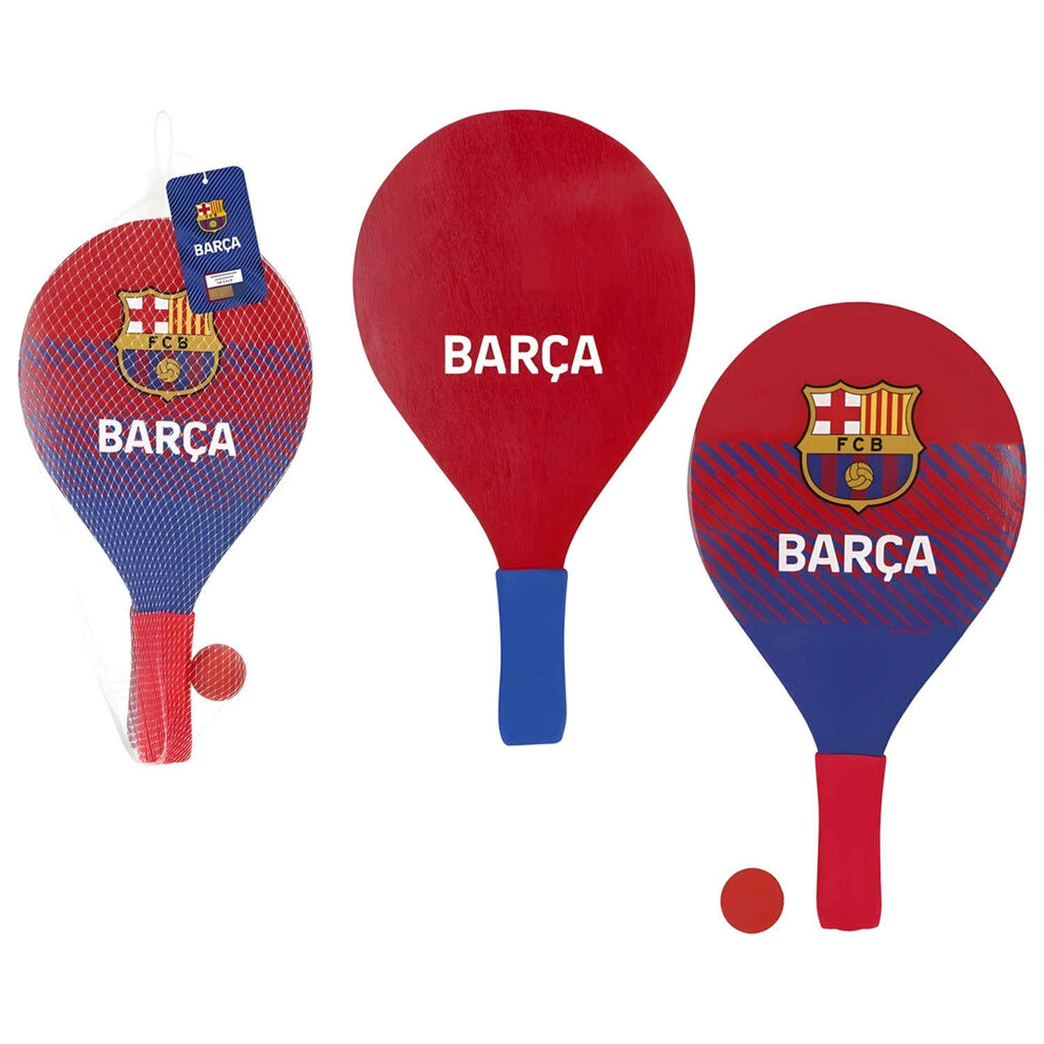 F.C. Barcelona plážový tenisový set fotografii produktu