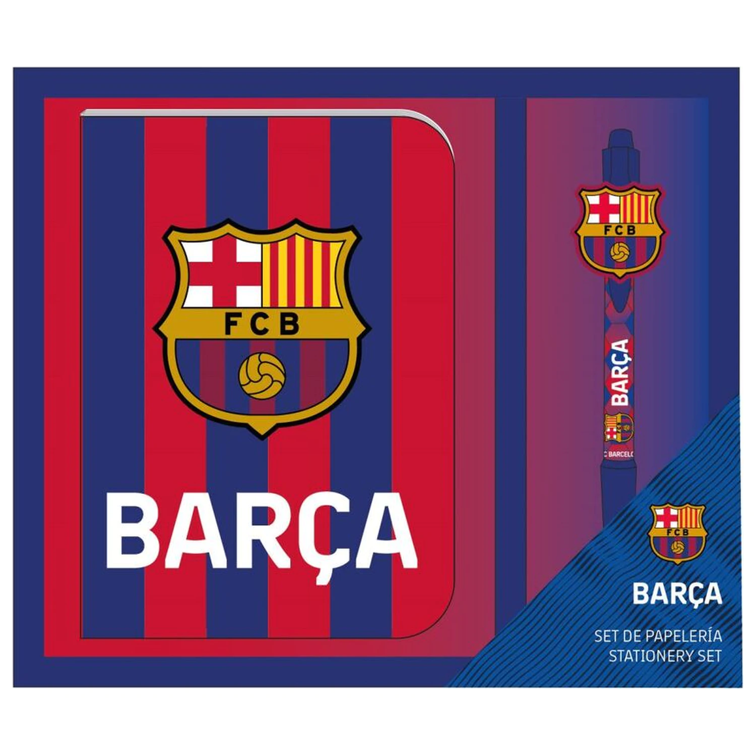 F.C. Barcelona diář + pero fotografii produktu