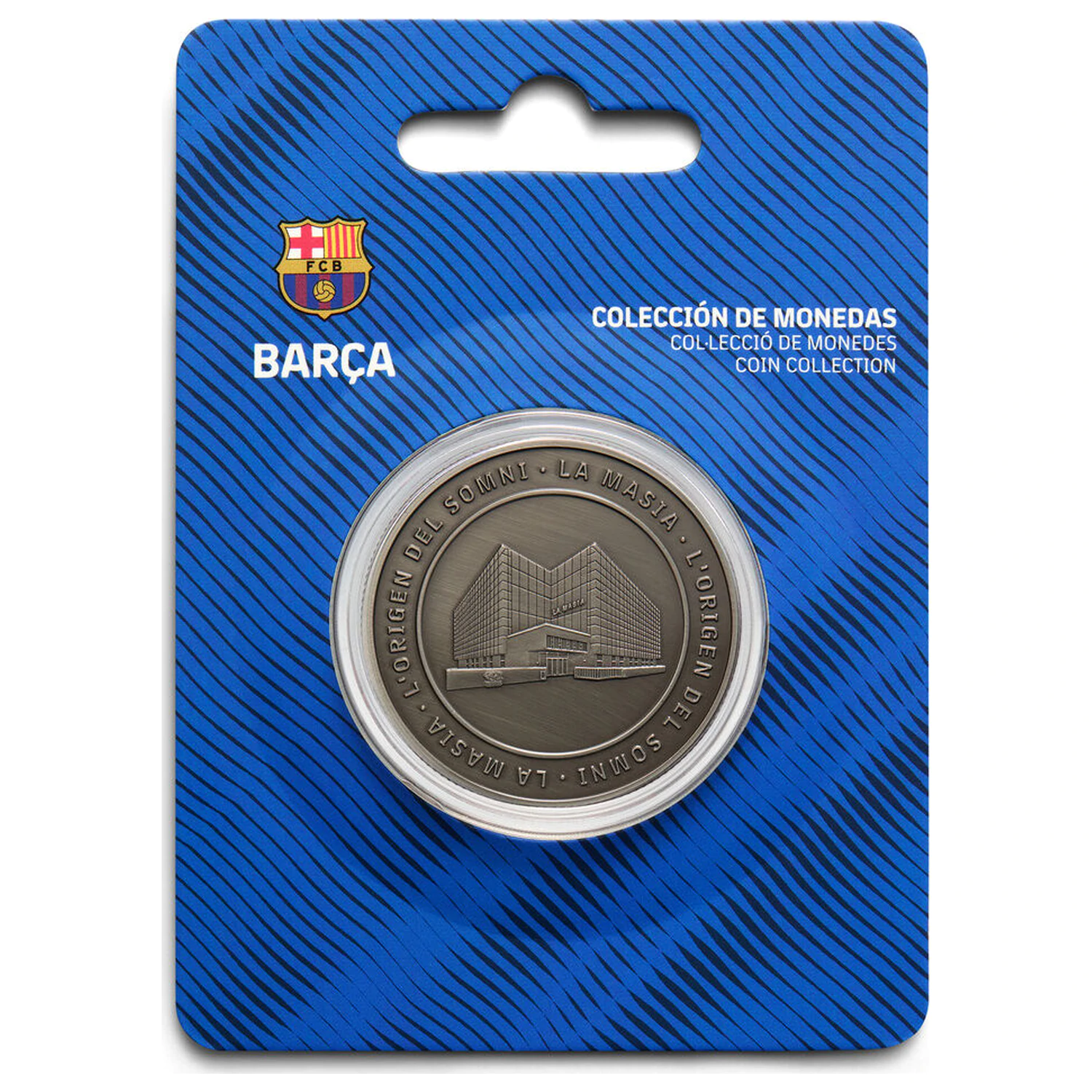 F.C. Barcelona Massia pamětní mince fotografii produktu