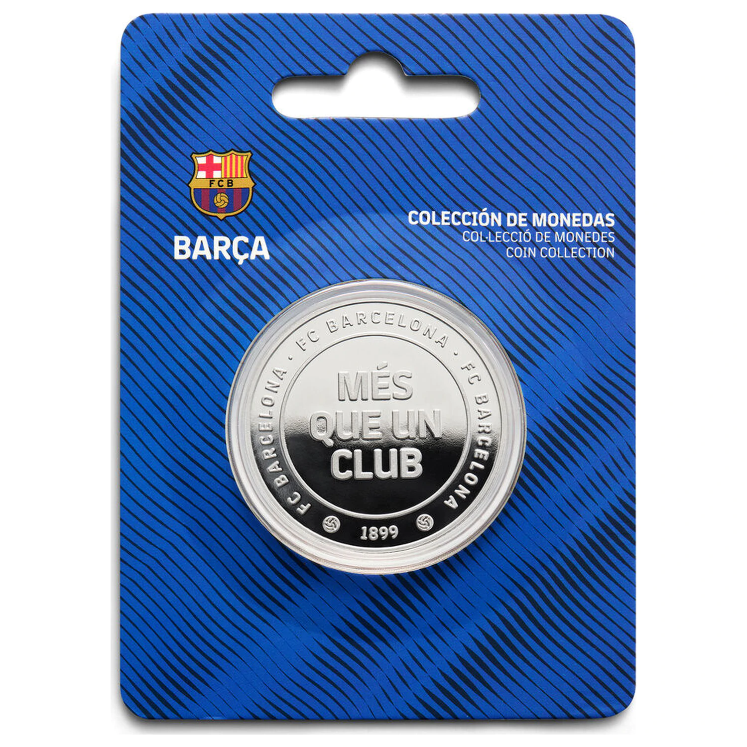 F.C. Barcelona Mes Que Un Club pamětní mince fotografii produktu