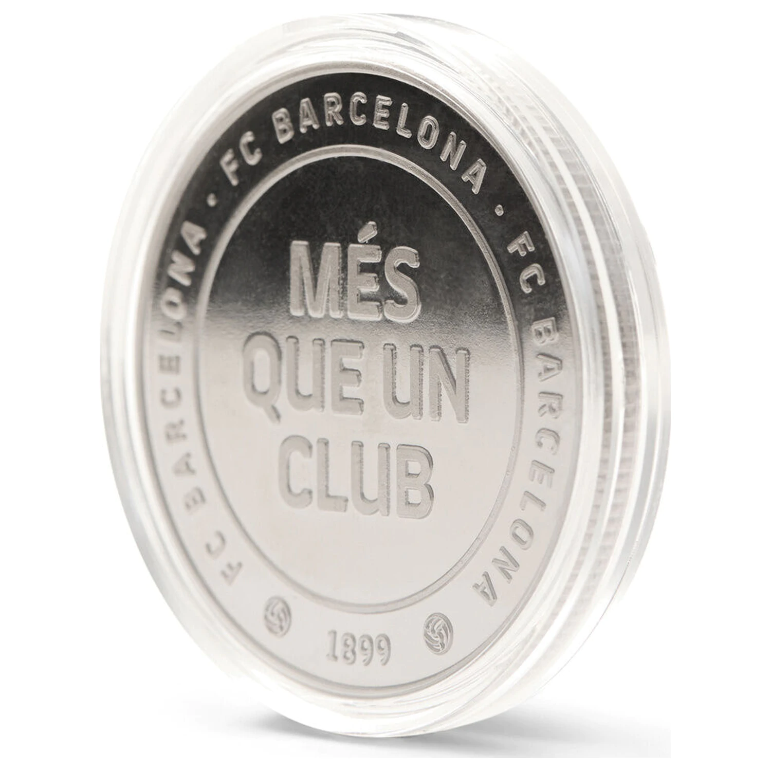 F.C. Barcelona Mes Que Un Club pamětní mince fotografii produktu