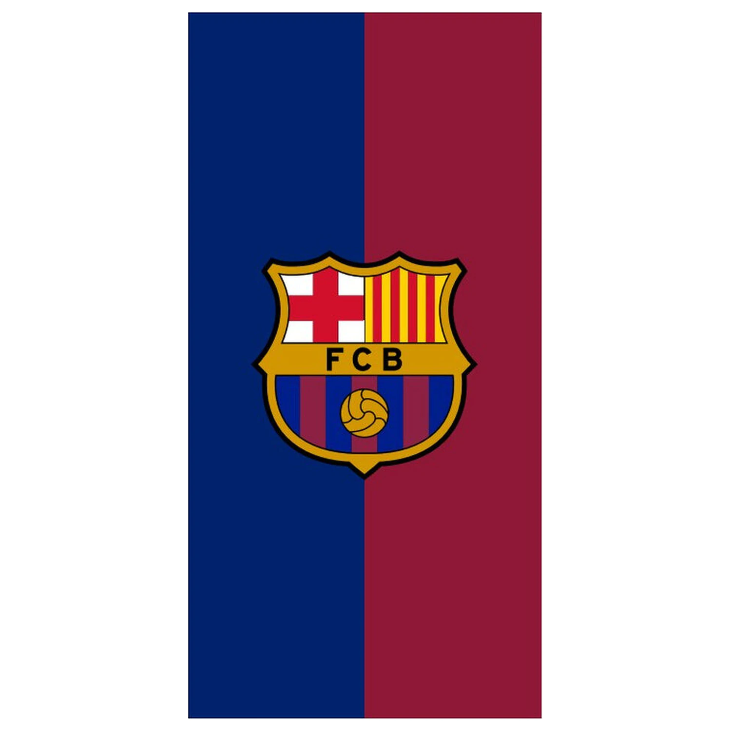 F.C Barcelona plážová osuška z mikrovlákna fotografii produktu