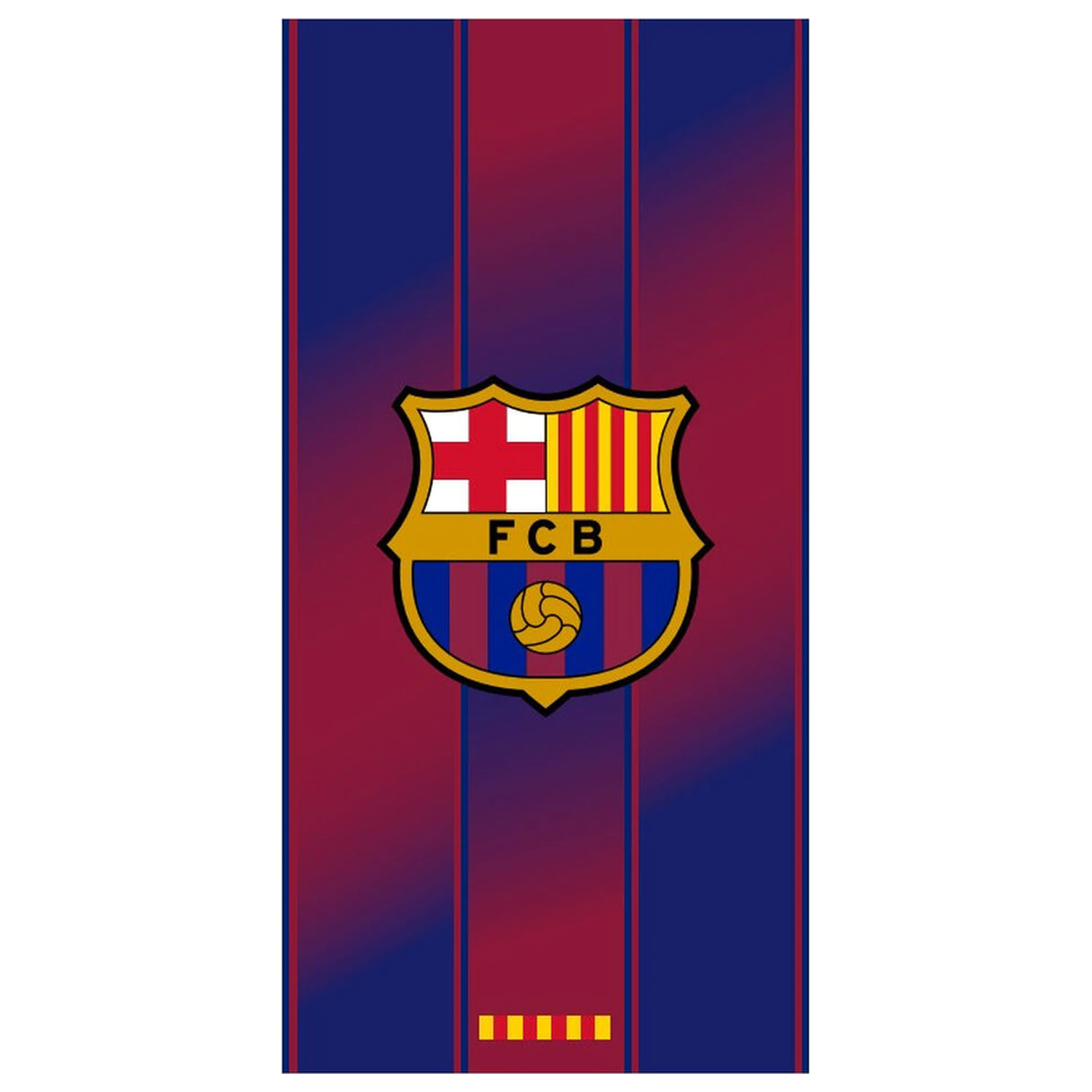F.C Barcelona plážová osuška z mikrovlákna fotografii produktu