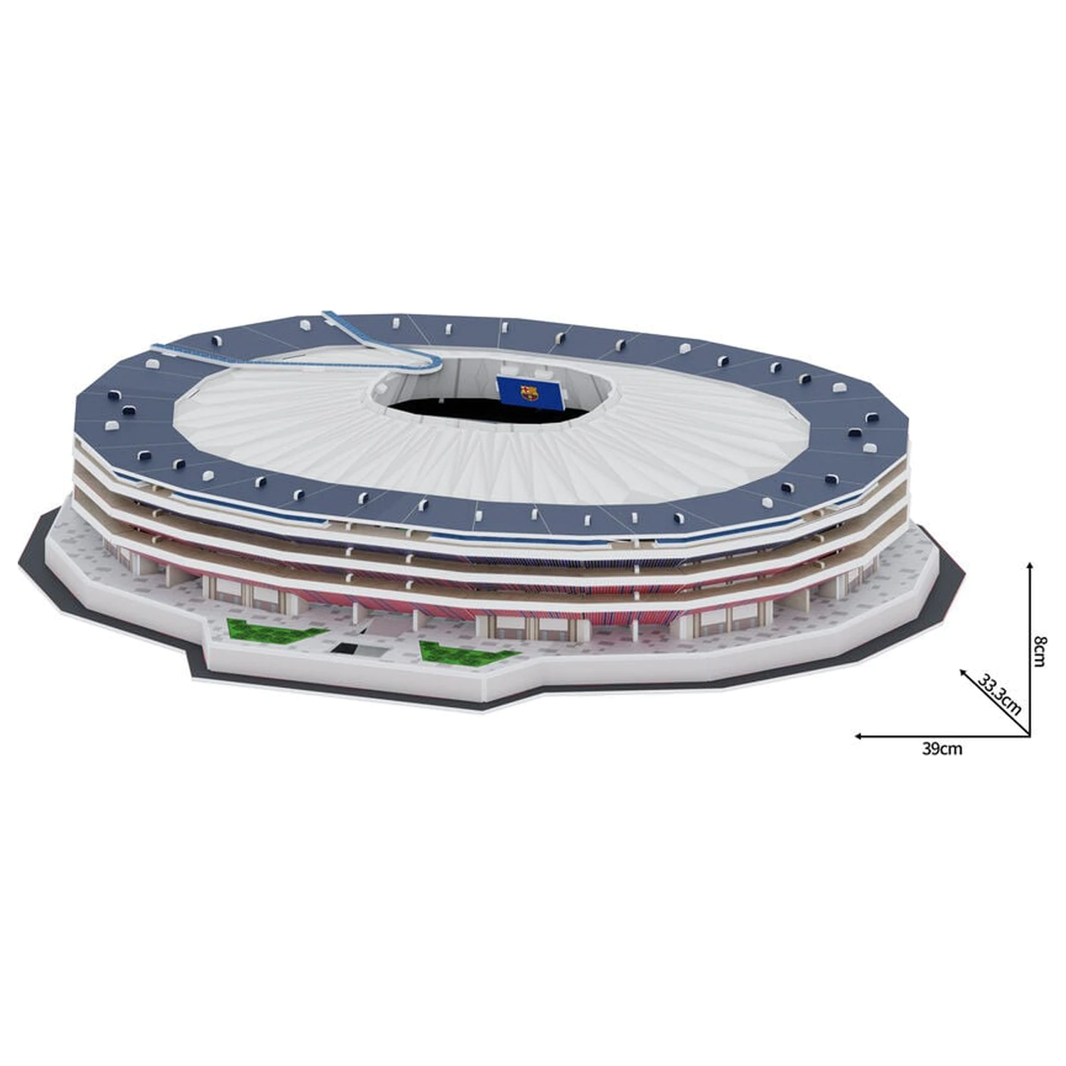 F.C. Barcelona New Spotify Camp Nou 3D puzzle stadion fotografii produktu