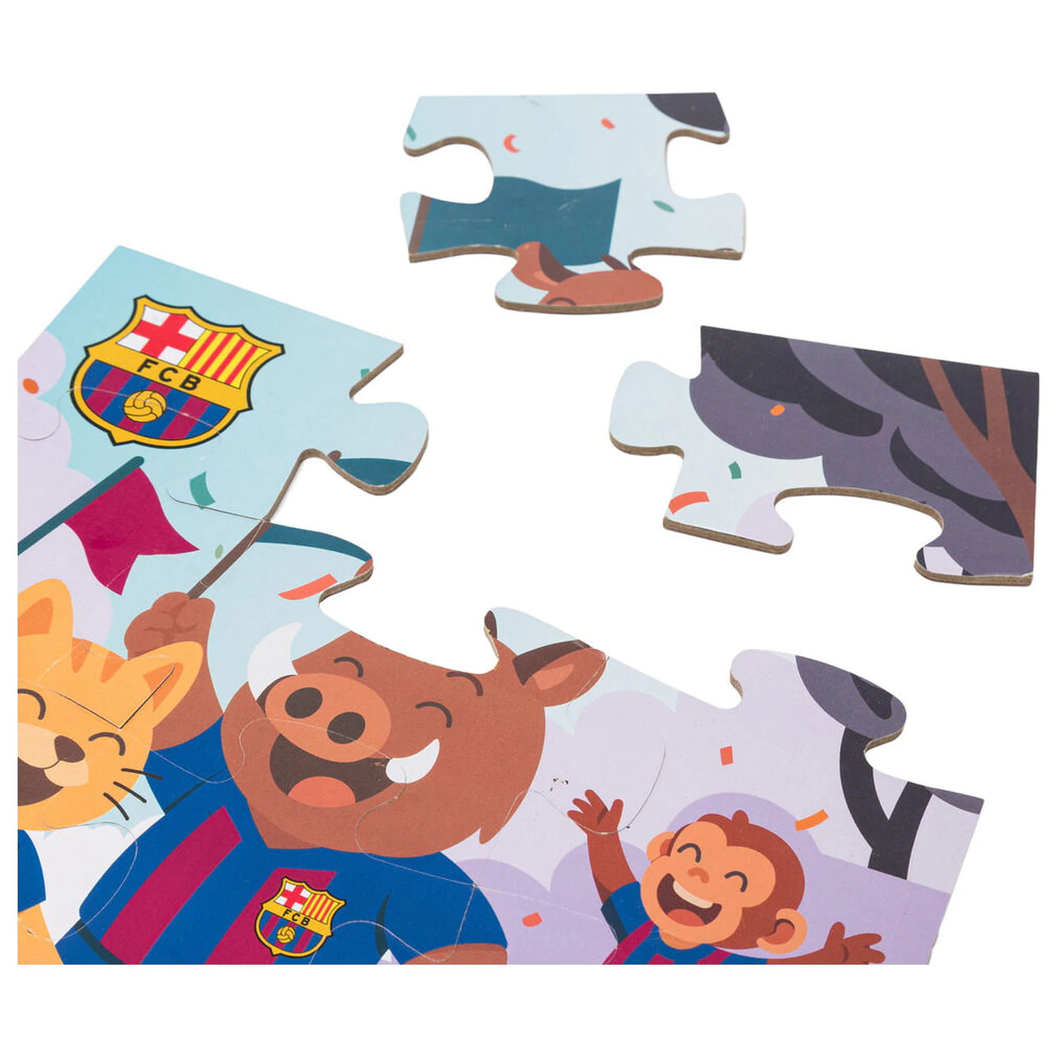 F.C. Barcelona puzzle 12 ks fotografii produktu