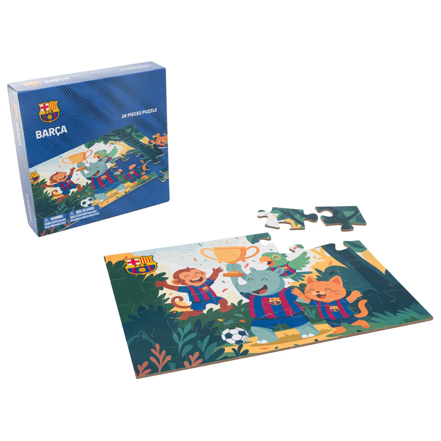 F.C. Barcelona puzzle 24 dílků fotografii produktu
