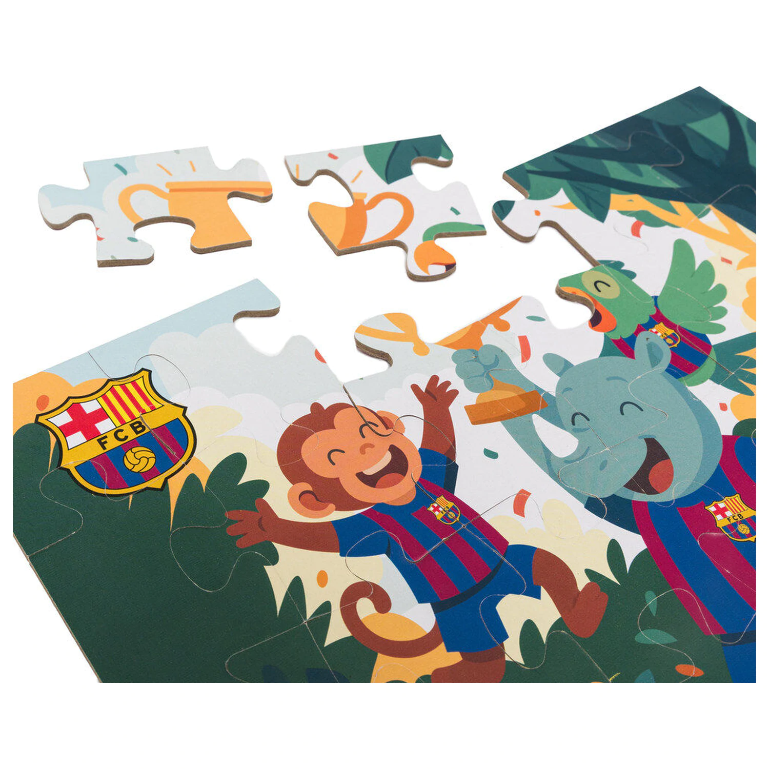 F.C. Barcelona puzzle 24 dílků fotografii produktu