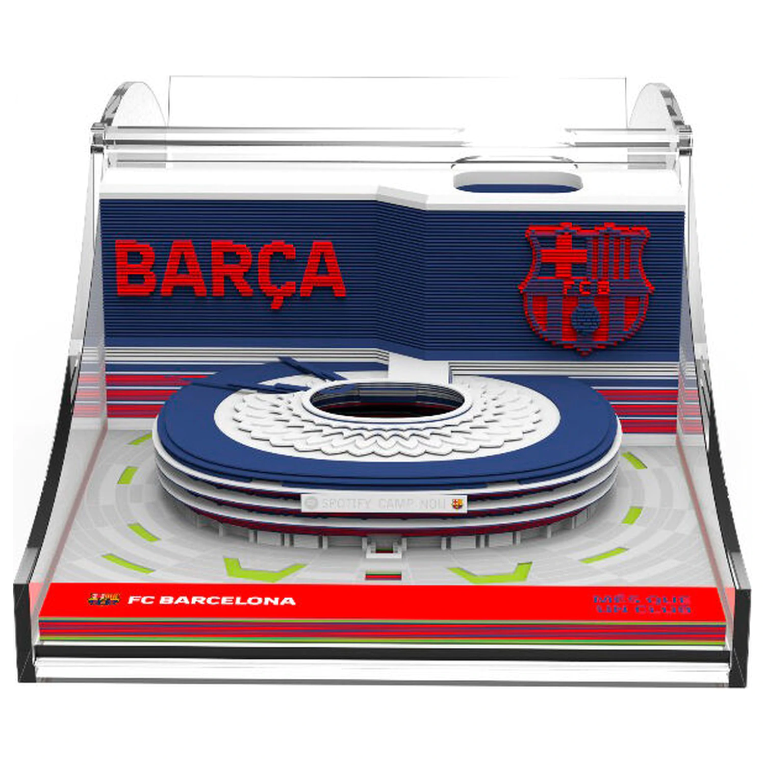 F.C. Barcelona Spotify Camp Nou 3D zápisník fotografii produktu