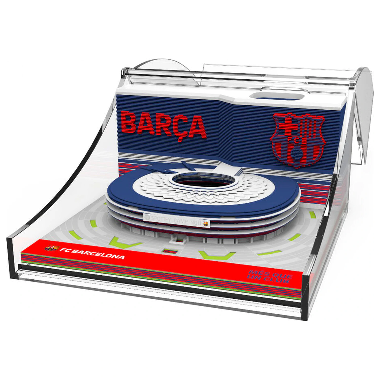 F.C. Barcelona Spotify Camp Nou 3D zápisník fotografii produktu