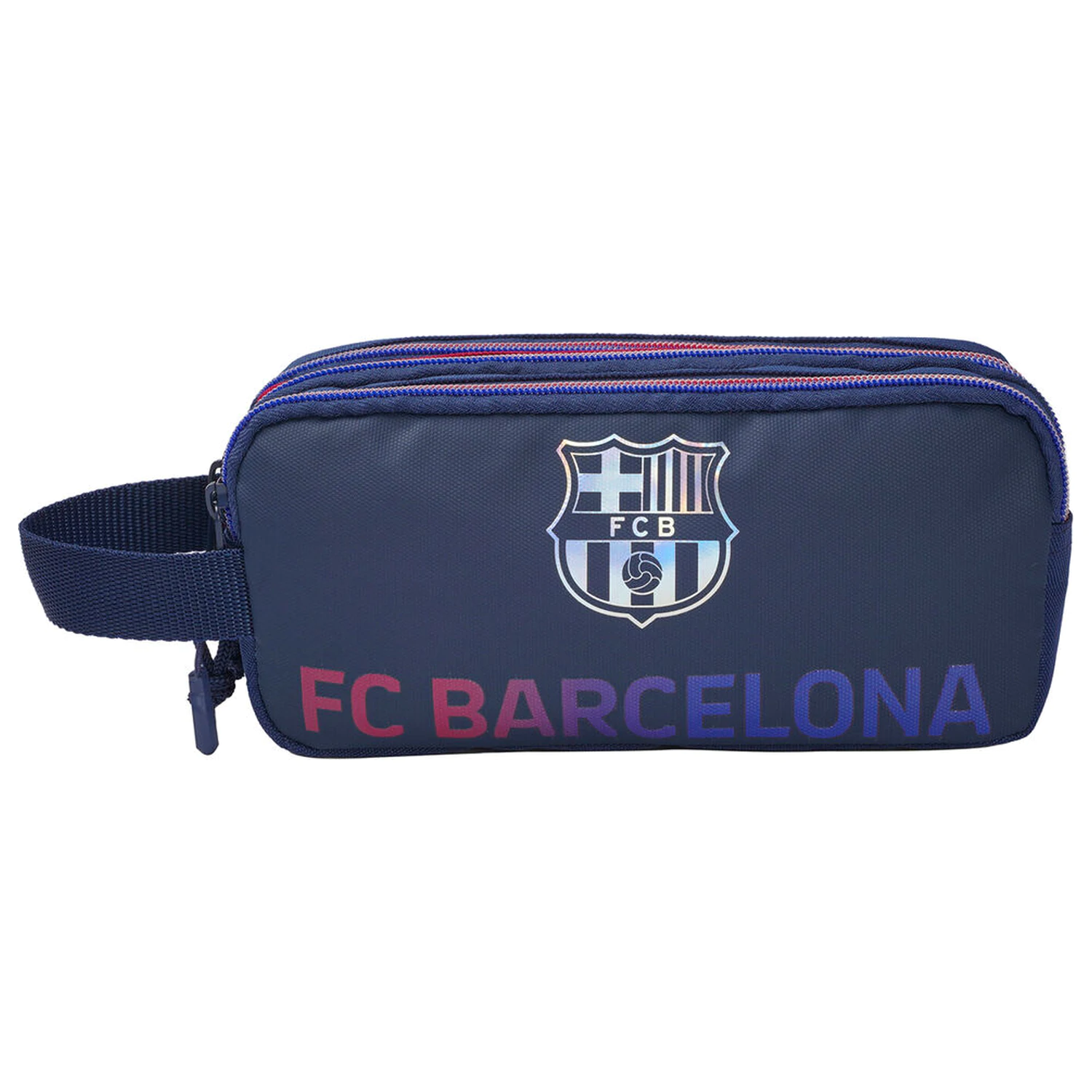 F.C. Barcelona trojité pouzdro na tužky fotografii produktu