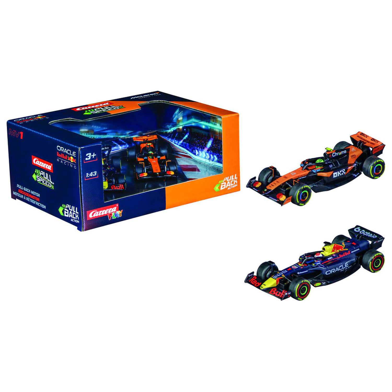 F1 Twinpack balení 2 aut na zpětný chod fotografii produktu