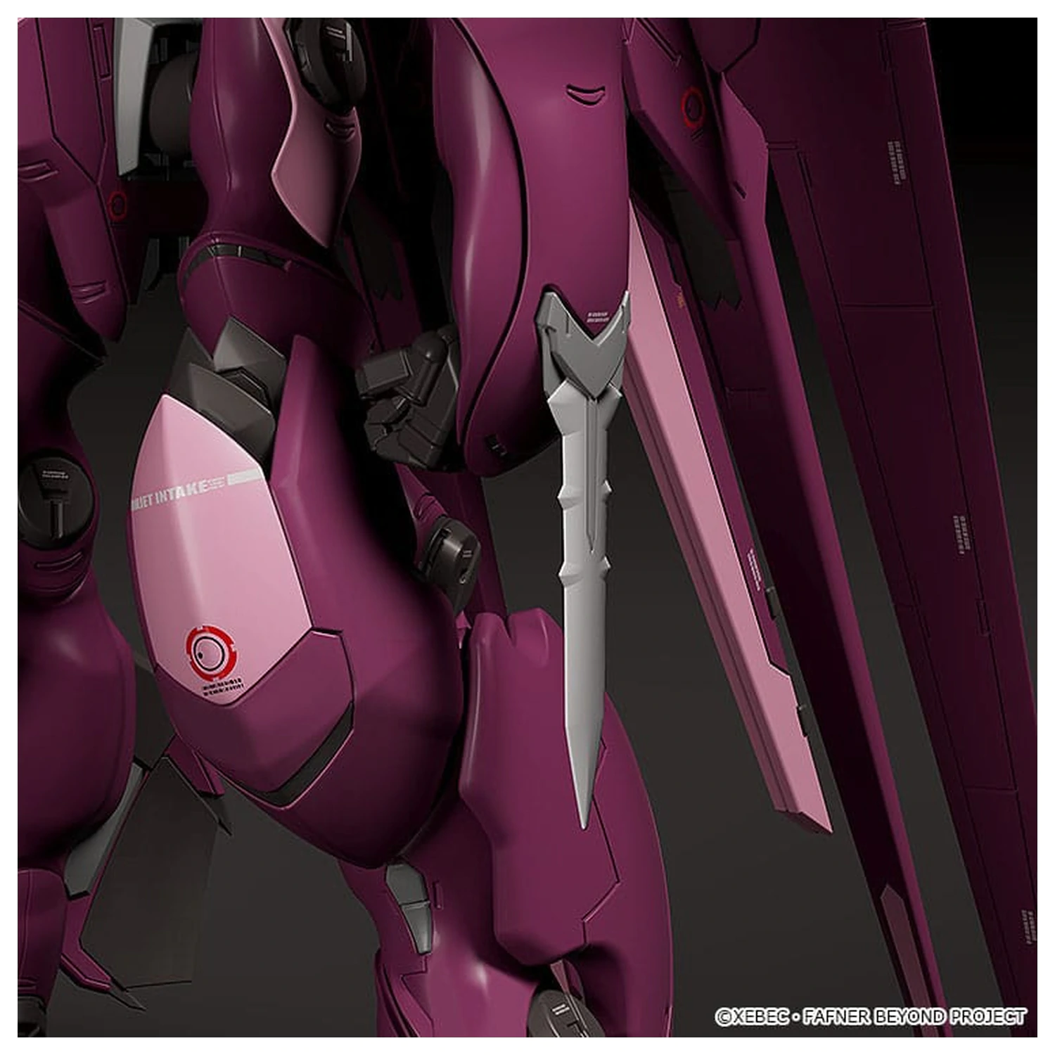 Fafner in the Azure The Beyond Moderoid Plastic Model Kit Fafner Mark Sieben Kai Azrael 19 cm fotografii produktu