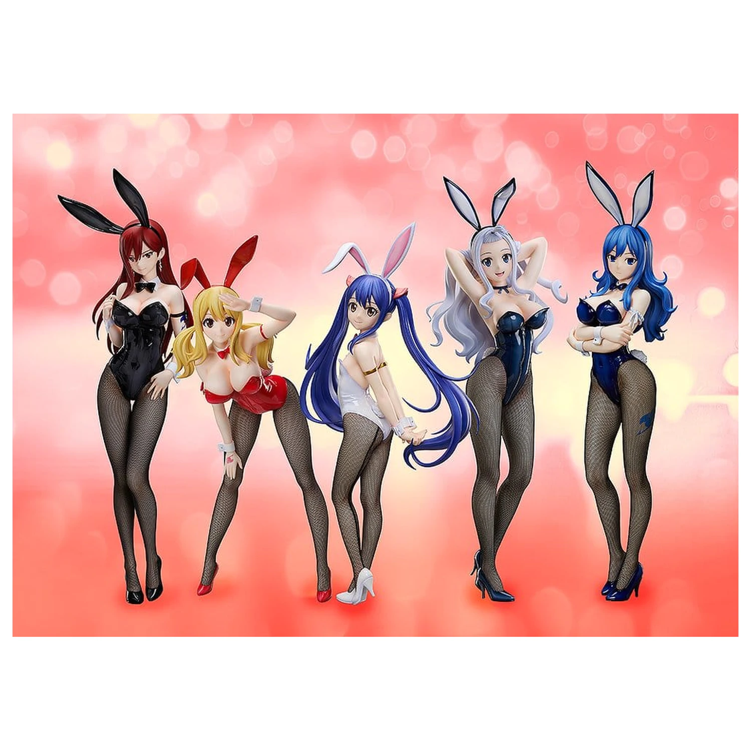 Fairy Tail PVC figurka 1/4 Wendy Marvell: Bunny Ver. 42 cm fotografii produktu
