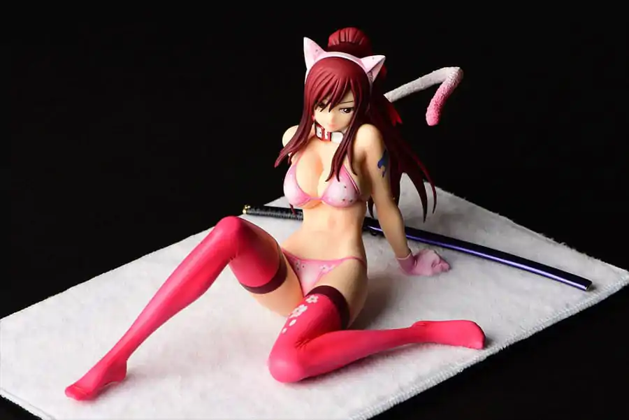 Fairy Tail Soška 1/6 Erza Scarlet - Cherry Blossom CAT Gravure_Style 13 cm fotografii produktu