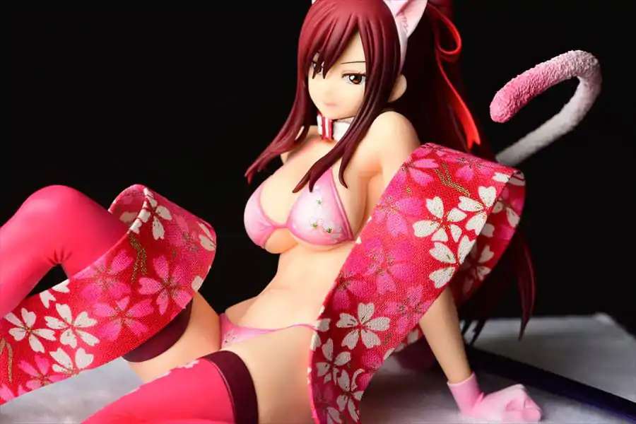 Fairy Tail Soška 1/6 Erza Scarlet - Cherry Blossom CAT Gravure_Style 13 cm fotografii produktu