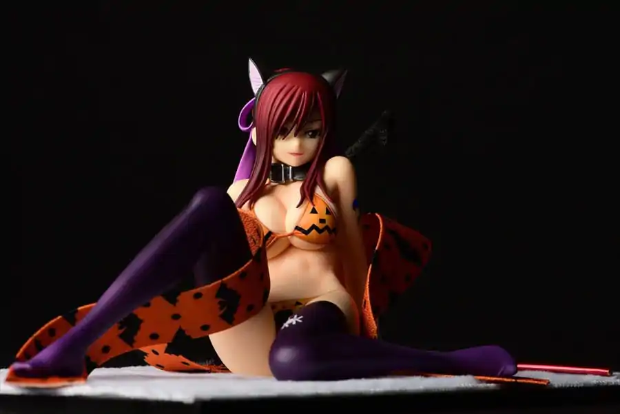 Fairy Tail Socha 1/6 Erza Scarlet - Halloween CAT Gravure_Style 13 cm fotografii produktu