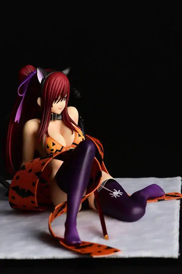 Fairy Tail Socha 1/6 Erza Scarlet - Halloween CAT Gravure_Style 13 cm fotografii produktu