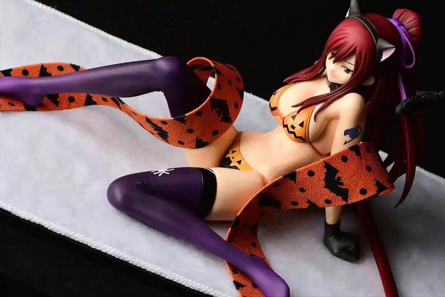 Fairy Tail Socha 1/6 Erza Scarlet - Halloween CAT Gravure_Style 13 cm fotografii produktu