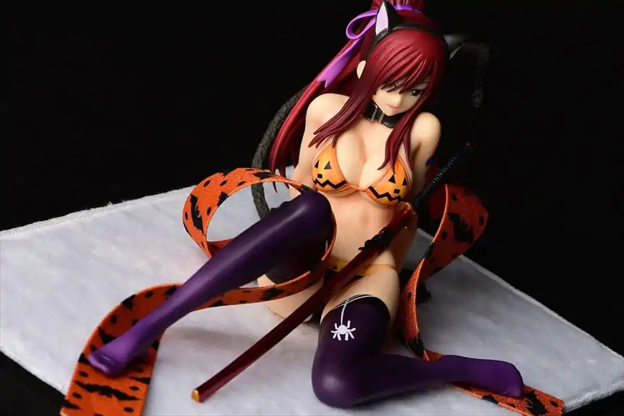 Fairy Tail Socha 1/6 Erza Scarlet - Halloween CAT Gravure_Style 13 cm fotografii produktu