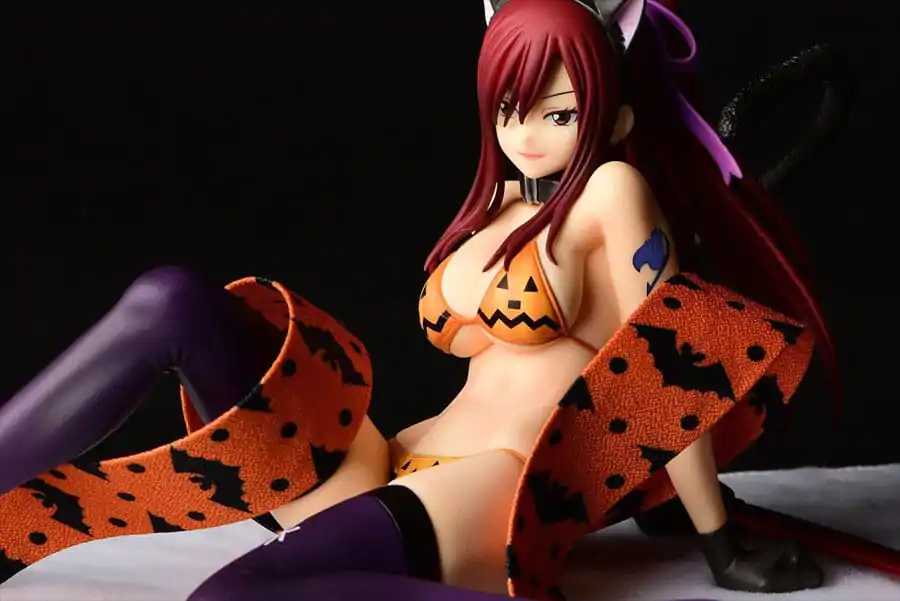 Fairy Tail Socha 1/6 Erza Scarlet - Halloween CAT Gravure_Style 13 cm fotografii produktu