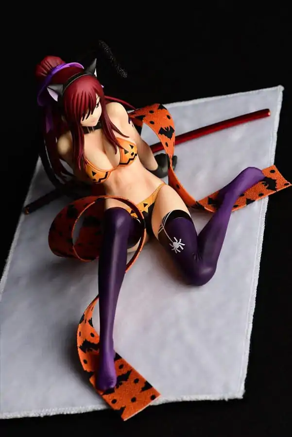 Fairy Tail Socha 1/6 Erza Scarlet - Halloween CAT Gravure_Style 13 cm fotografii produktu