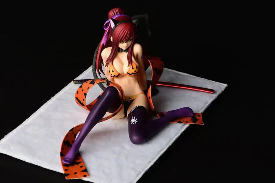 Fairy Tail Socha 1/6 Erza Scarlet - Halloween CAT Gravure_Style 13 cm fotografii produktu