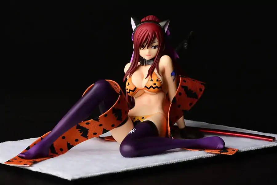 Fairy Tail Socha 1/6 Erza Scarlet - Halloween CAT Gravure_Style 13 cm fotografii produktu