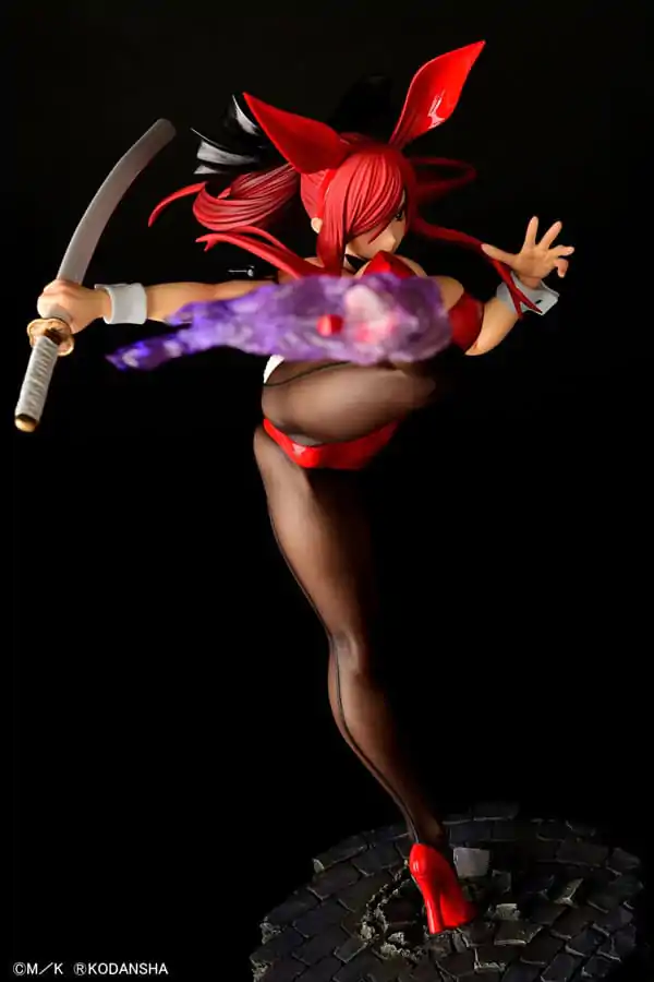Fairy Tail Statue 1/6 Erza Scarlet High Kick Crimson Bunny Ver. 37 cm Socha fotografii produktu