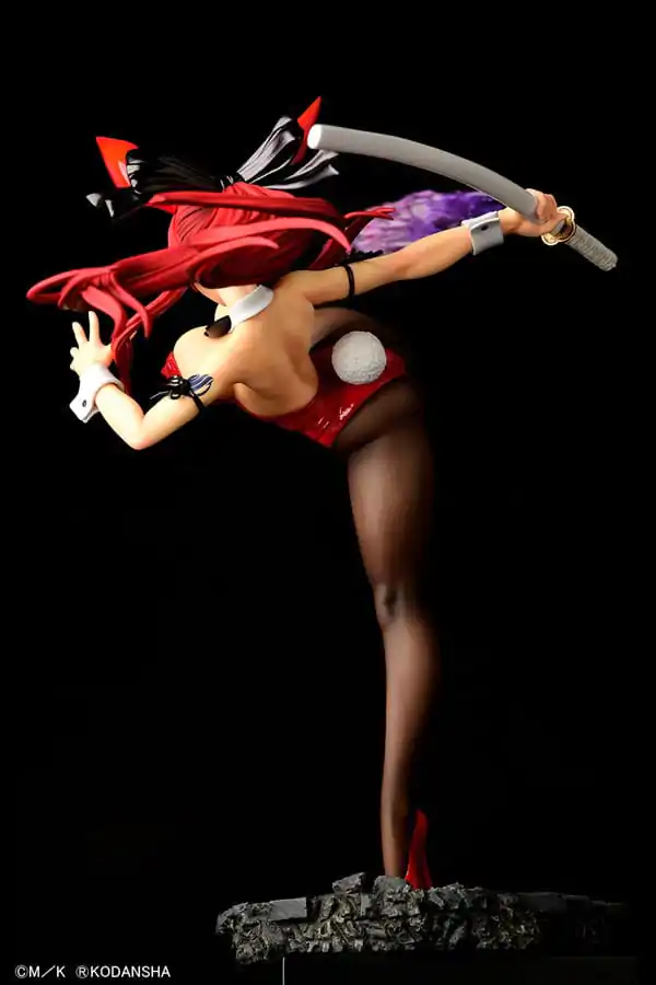 Fairy Tail Statue 1/6 Erza Scarlet High Kick Crimson Bunny Ver. 37 cm Socha fotografii produktu