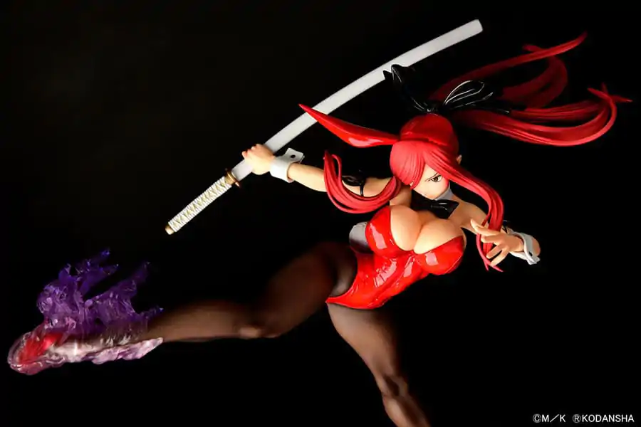 Fairy Tail Statue 1/6 Erza Scarlet High Kick Crimson Bunny Ver. 37 cm Socha fotografii produktu